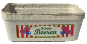 Obstschale aus Zellstoff